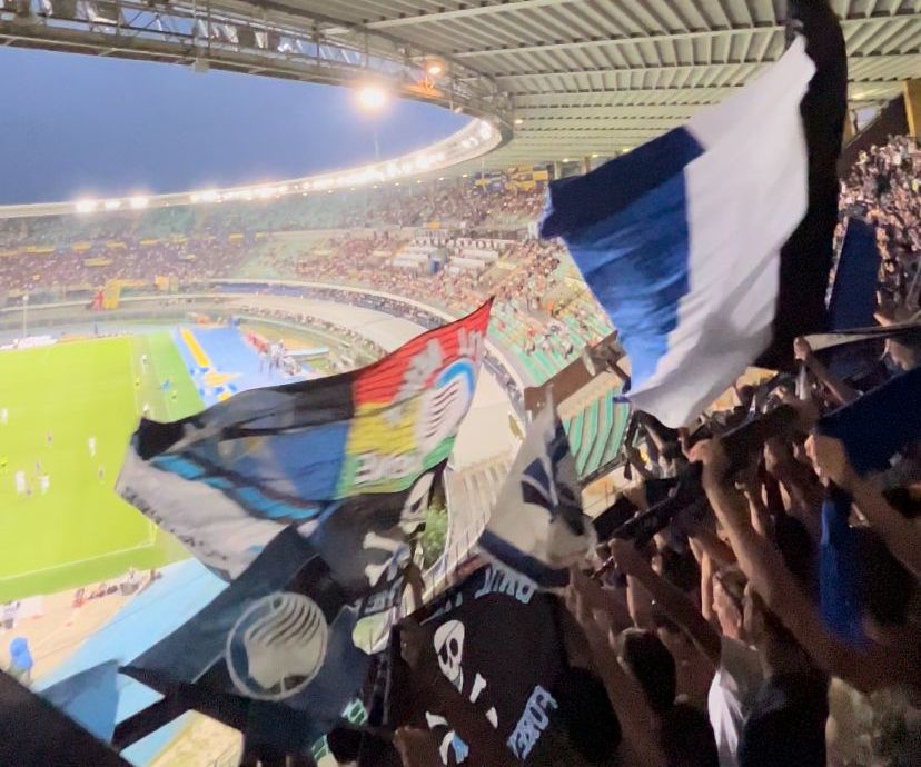 Sentite questa Curva come suona, ecco a voi i tifosi dell'Atalanta (a Verona) 32 atalanta tifosi stadio verona
