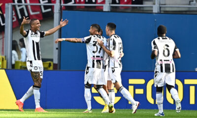 esultanza gol becao udinese