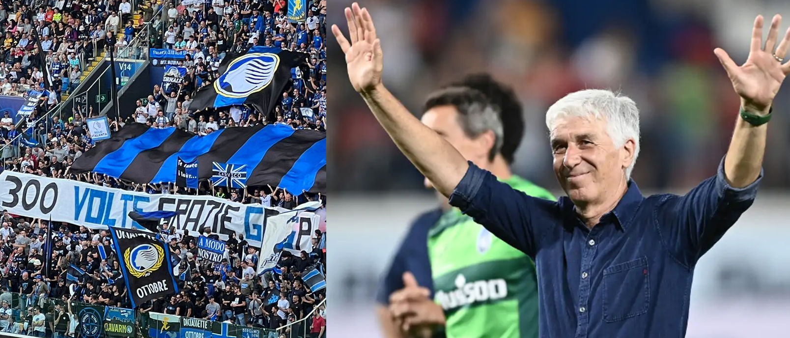 gasperini 300 panchine atalanta