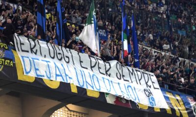 Striscione Stankovic