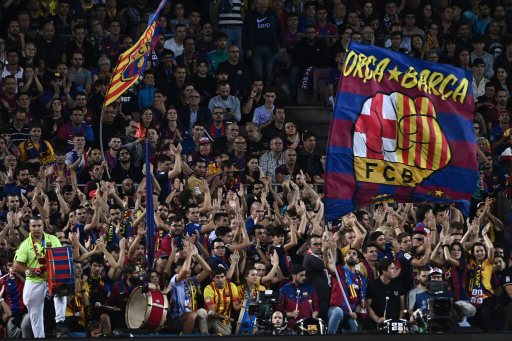 Barcellona tifosi