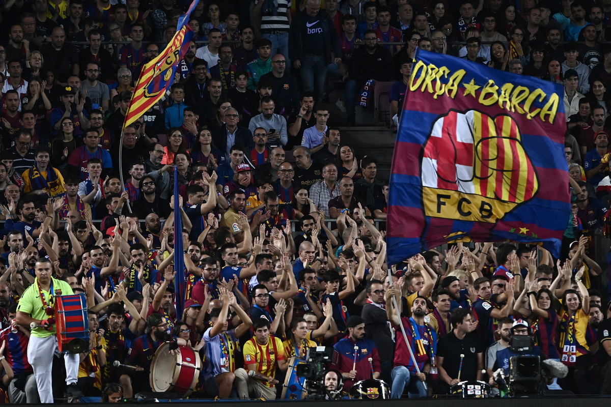 Barcellona tifosi