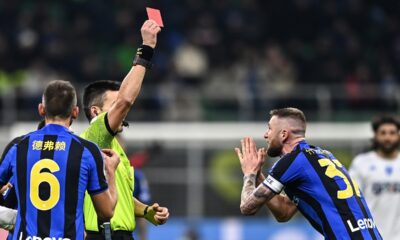 espulsione Skriniar MG8 1102