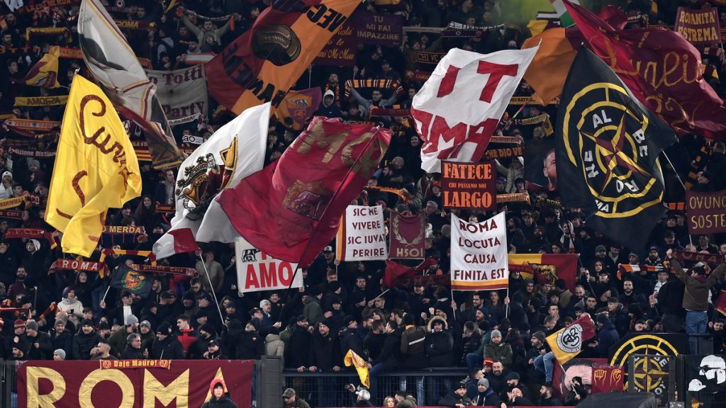 Roma tifosi