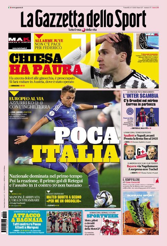 Le prime pagine dei quotidiani sportivi – 24 marzo 33 image 3