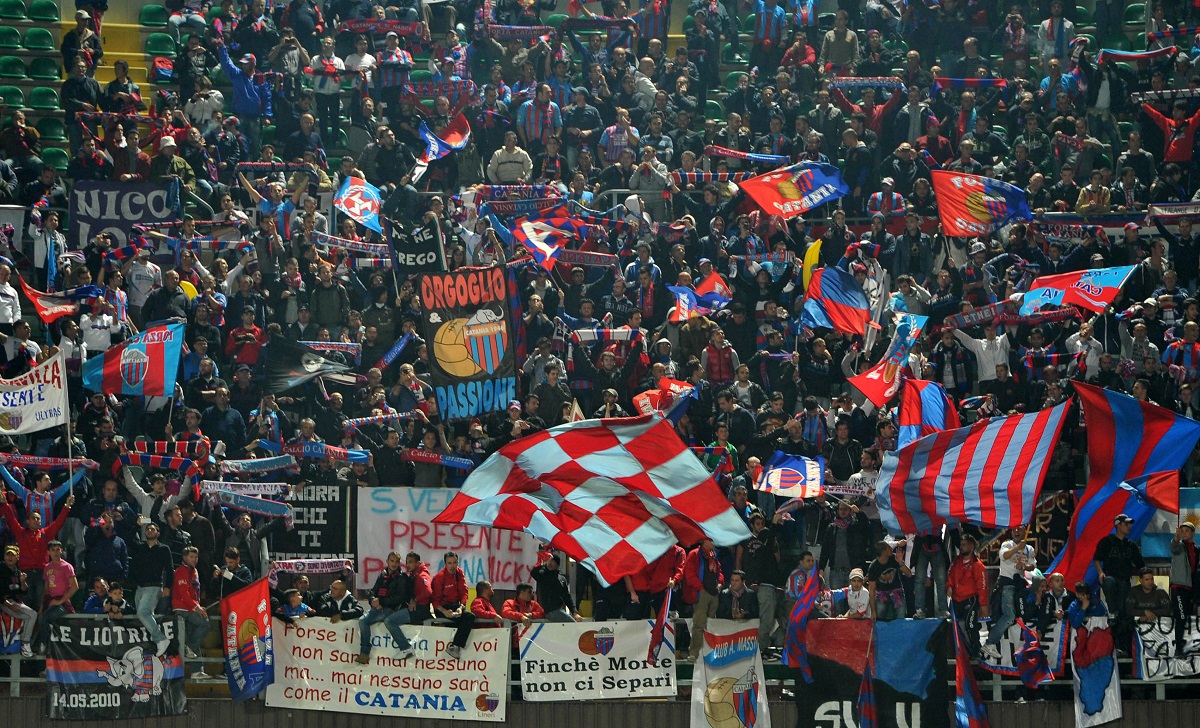 Catania tifosi