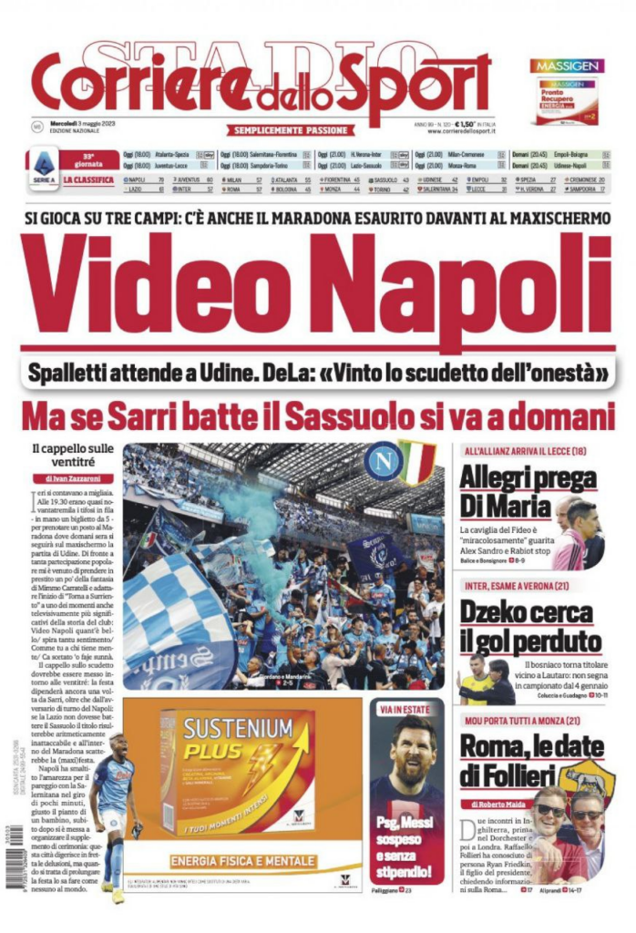 Le prime pagine dei quotidiani sportivi – 2 maggio 33 image 5