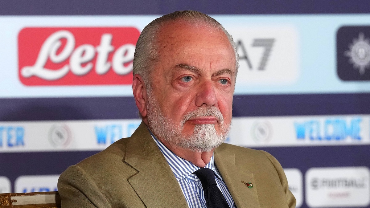 Napoli, De Laurentiis: «Conte? Stiamo calmi, quando chiamai Spalletti e Sarri…»