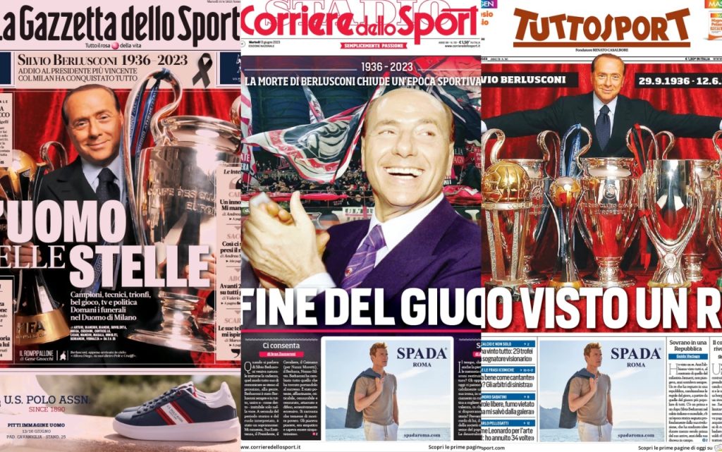 Le prime pagine dei quotidiani sportivi – 13 giugno 31 Quotidiani 10
