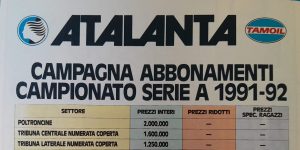 Abbonamenti atalanta