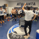 atalanta festa spogliatoio