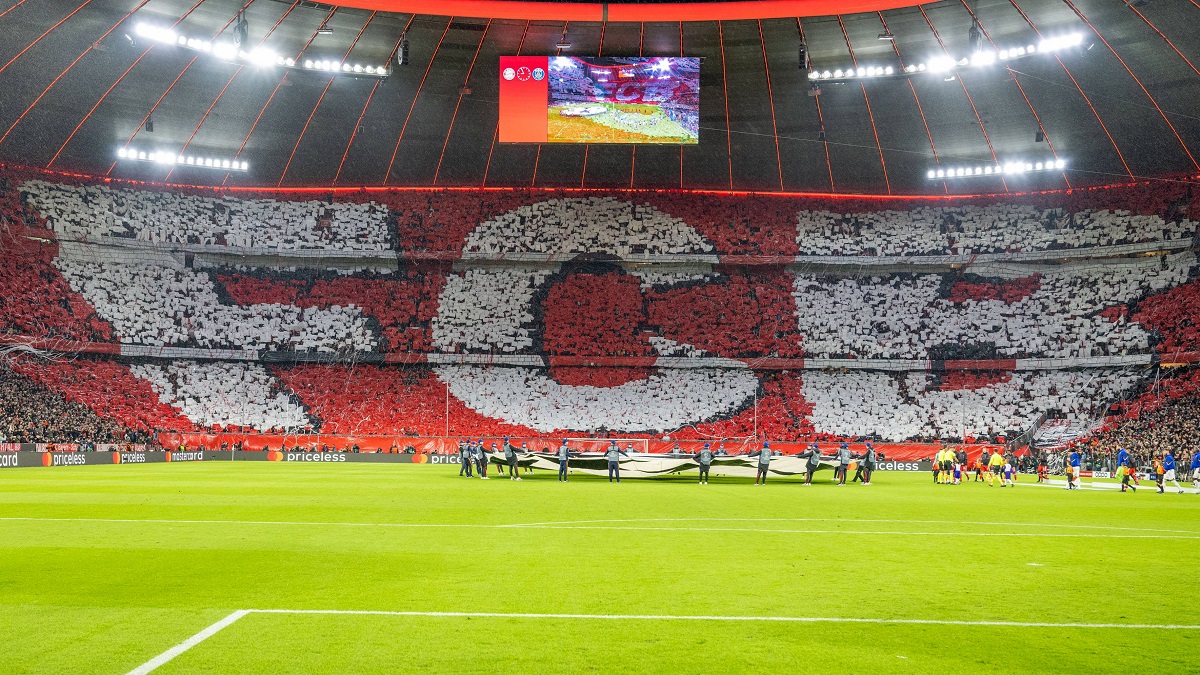 Bayern Real Madrid, coreografia speciale per i bavaresi – FOTO