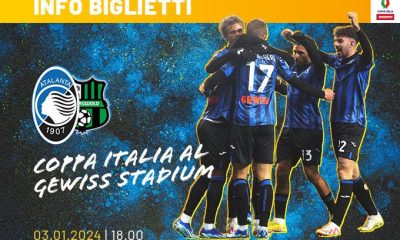 biglietti atalanta sassuolo