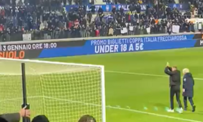 ilicic gasperini saluto