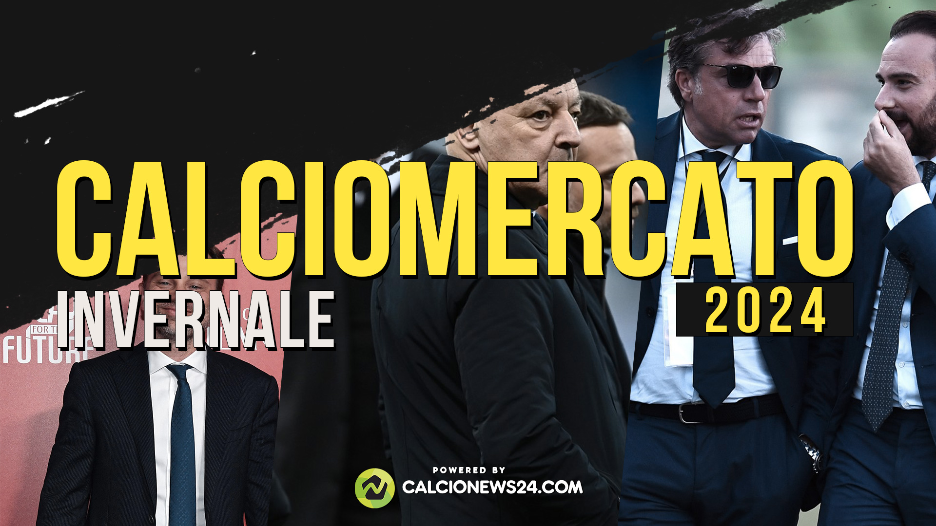 Tabellone calciomercato invernale 2024