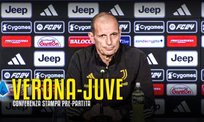verona juve conferenza allegri