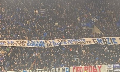 muriel saluto atalanta curva nord
