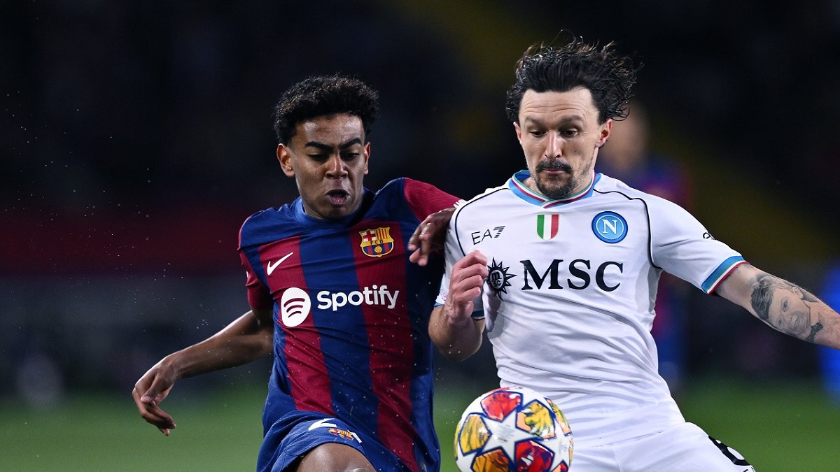 Mario Rui Yamal Barcellona Napoli