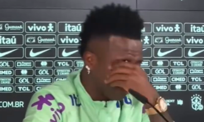 vinicius pianto real madrid