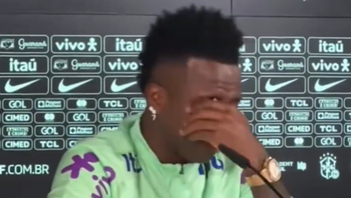 vinicius pianto real madrid