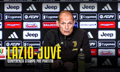 Conferenza AllegriLazio Juve Coppa Italia