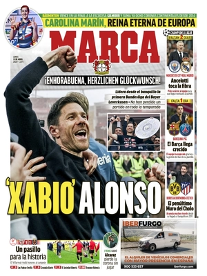 Xabi Alonso è nella storia col Bayer: «E' il nuovo Kaiser» 32 Marca