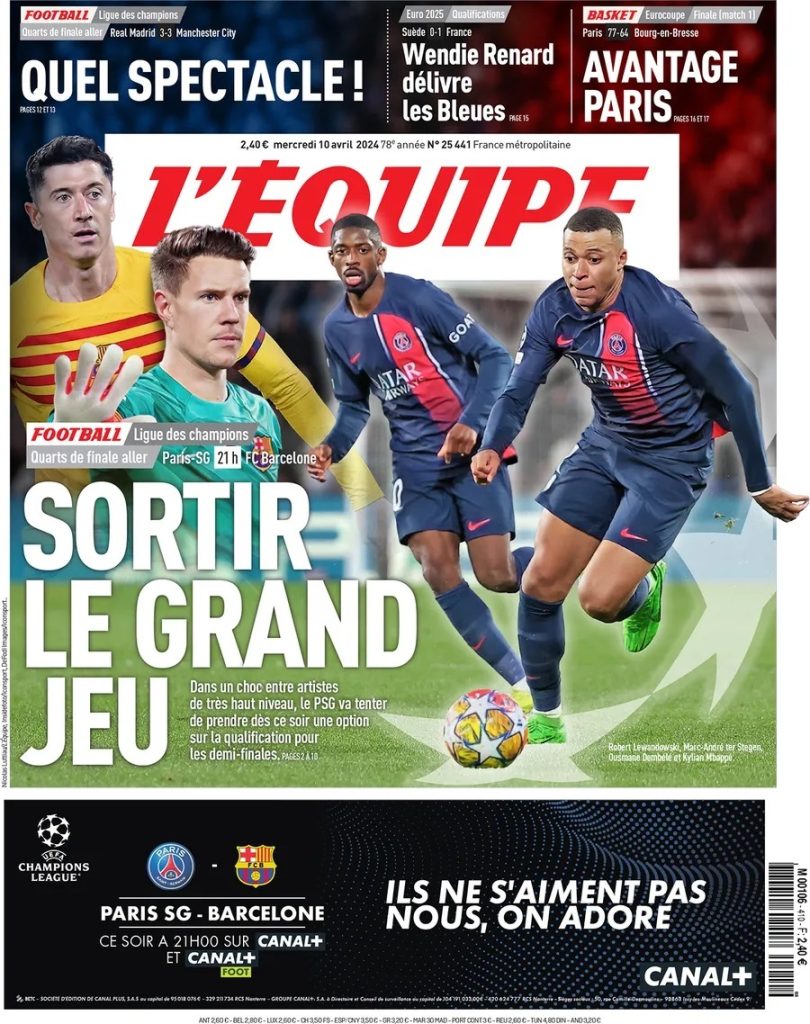 Prime pagine sportive estere sullo spettacolo di Real City 37 l equipe e47d0e497b7a4f5c2bacebb7198fdb51 big 1