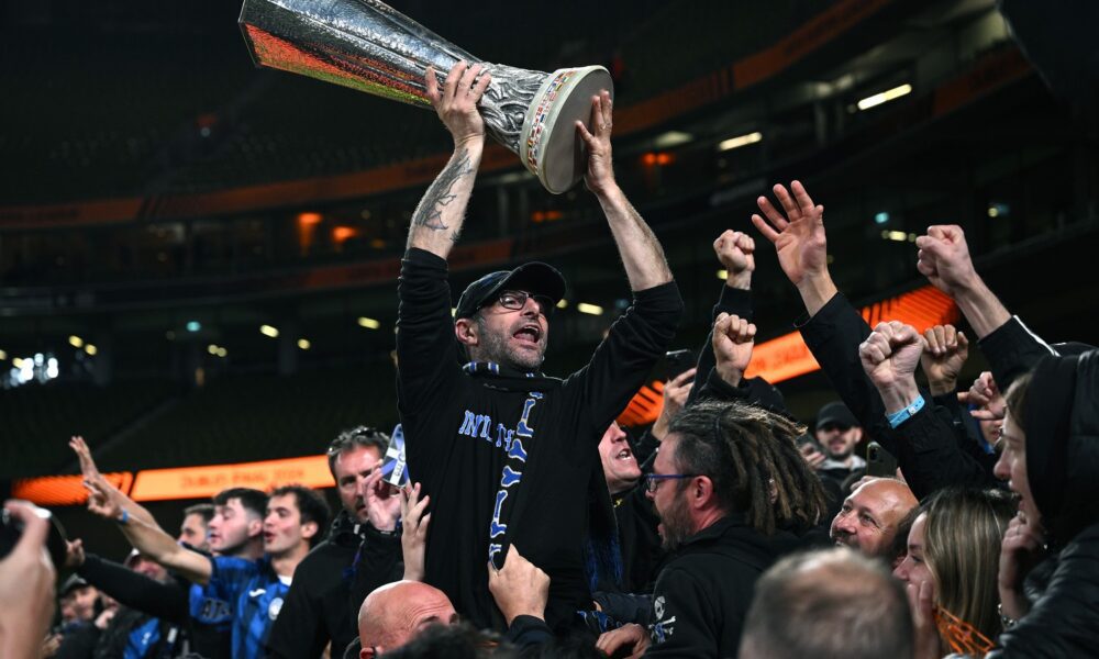 Atalanta, colletta per una statua alta tre metri per ricordare la vittoria dell’Europa League. Il comunicato