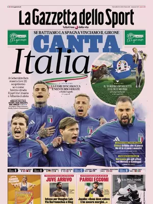 Le prime pagine sportive nazionali – 20 giugno 34 la gazzetta dello sport 005127473