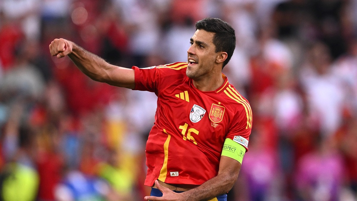 Rodri MVP dell'Europeo: assist per il pallone d'oro? 36 Rodri