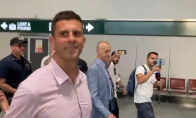thiago motta arrivo malpensa juventus