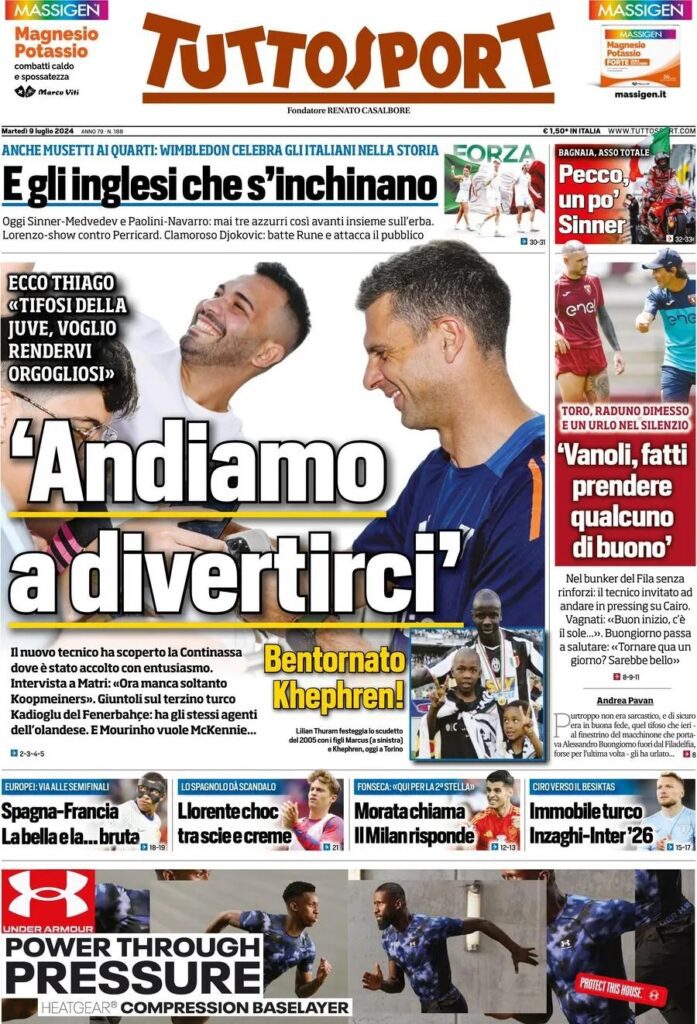 Le prime pagine sportive nazionali – 9 luglio 34 tuttosport d388ac4534e64f580656f39097cb16de big