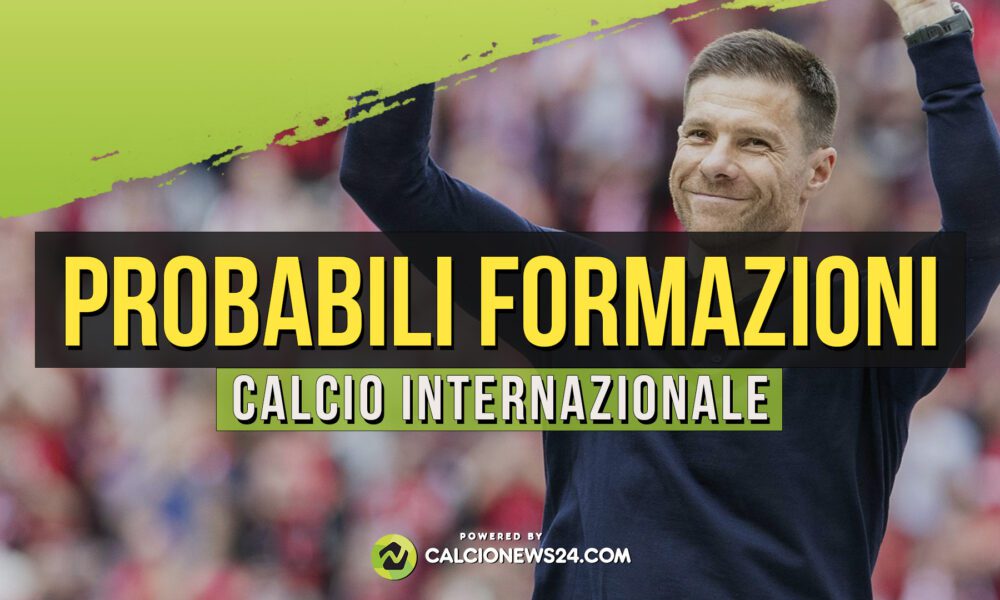 Probabili formazioni calcio internazionale: gli schieramenti delle grandi d’Europa