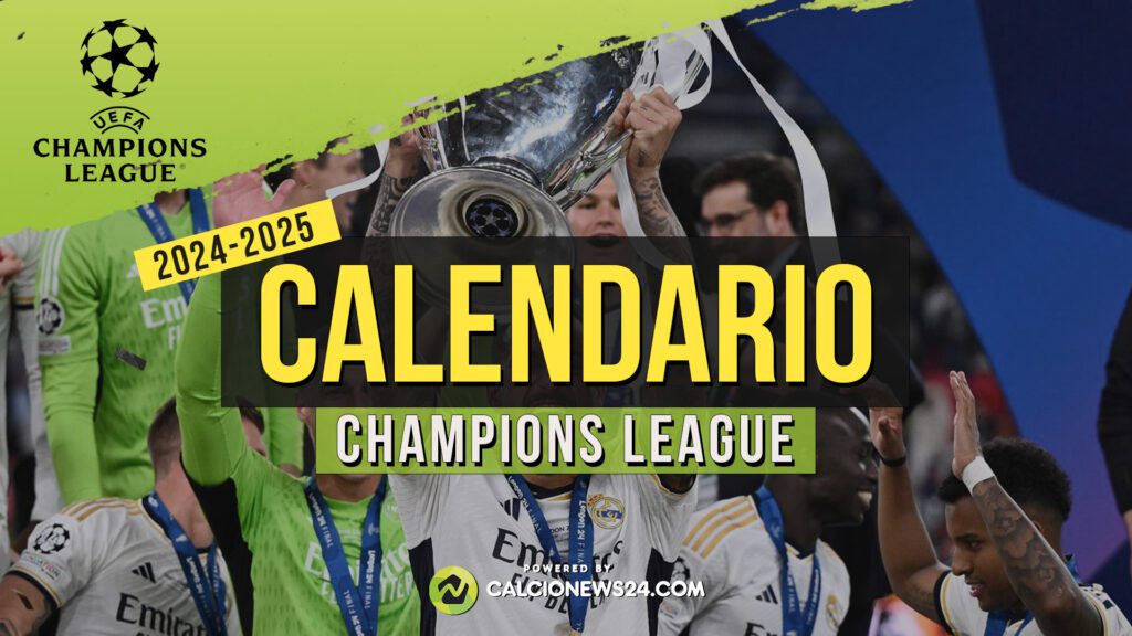 Champions League 2024/2025: nuovo formato e calendario