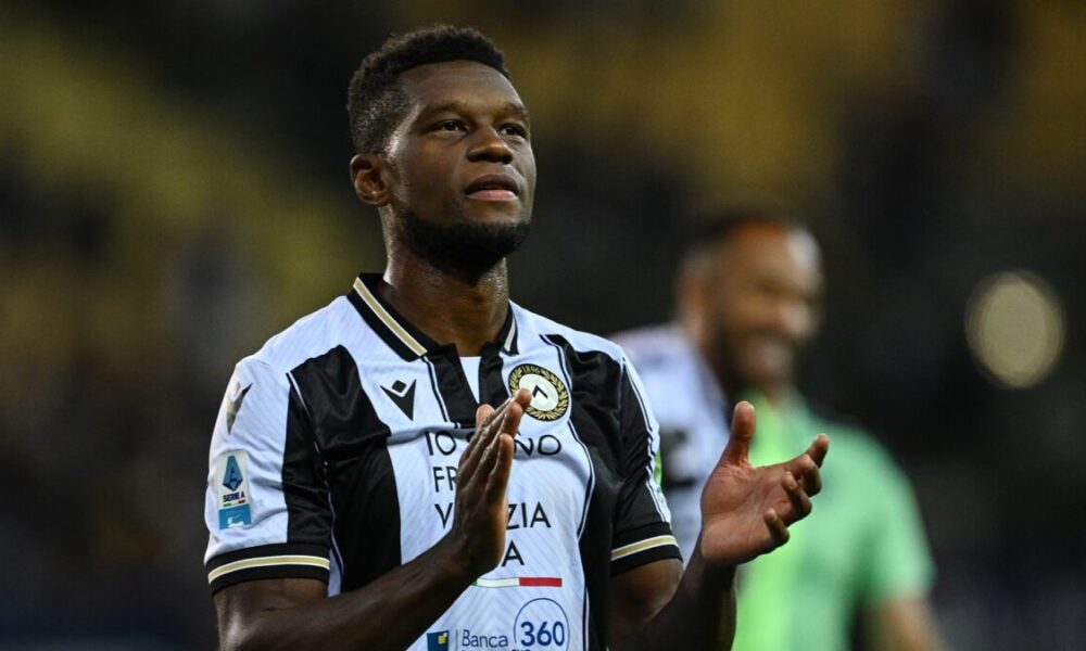 Udinese, Kabasele: «So che il mio contratto scade, vedremo cosa deciderà il club. Io sarei felice di restare»
