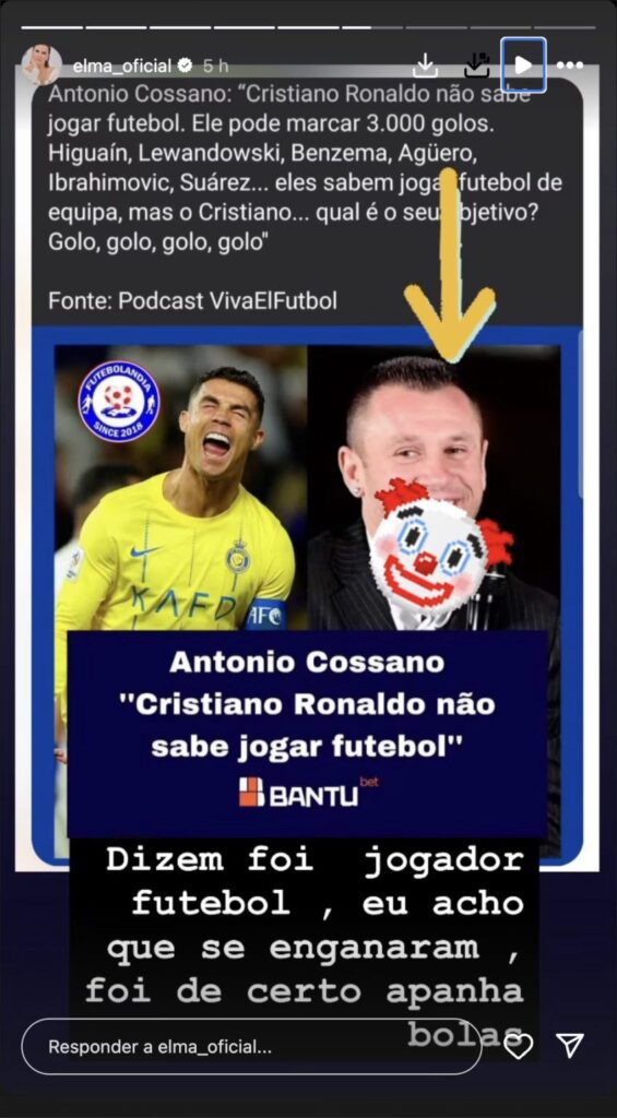 La sorella di CR7 contro Cassano: «Un POVER'UOMO! Ex calciatore? Al massimo un RACCATTAPALLE!» 33 WhatsApp Image 2024 09 30 at 15.32.16