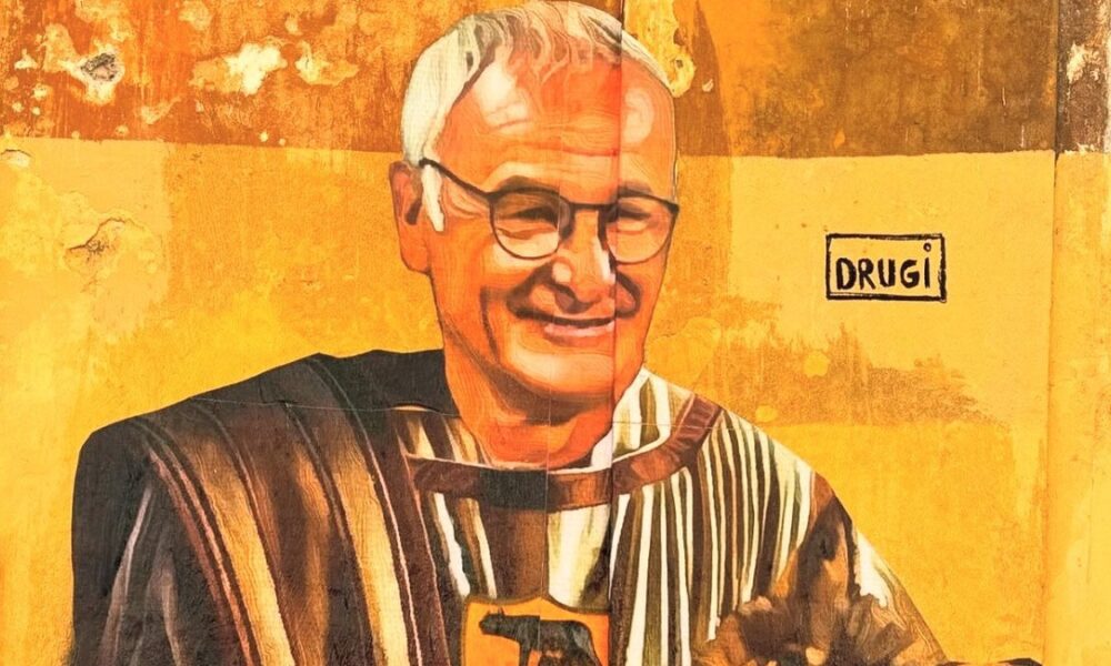 Roma, Ranieri ha già riportato l’entusiasmo: compare il suo murales in città – FOTO