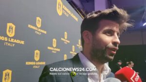 King’s League Italia, Piqué: «Una giornata Storica: sarà un successo; Juve? C’è stato un interesse nel 2007, ma…» – VIDEO
