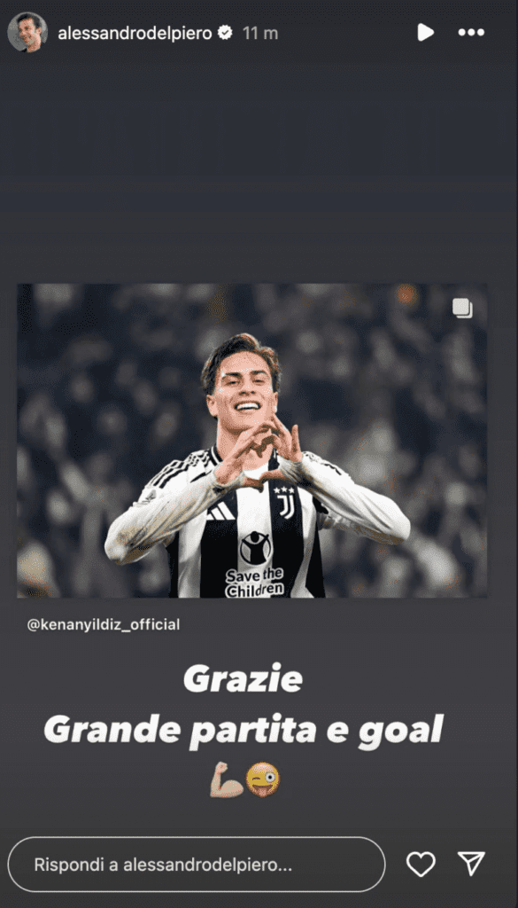 Yildiz Del Piero, dedica e risposta: l'ex capitano bianconero lo ringrazia così. Il messaggio fa commuovere i tifosi! – FOTO 32 image 13 768x1344 1