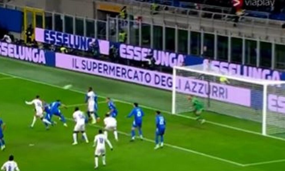 Italia-Francia 1-3: ancora Rabiot di testa su palla da fermo, difesa azzurra troppo passiva – VIDEO