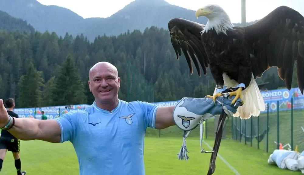 Bernabé Lazio, il falconiere del Francoforte: «Non lo conosco! Dobbiamo compartarci in un certo modo e quello che è successo…»