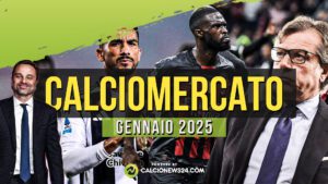 Tabellone calciomercato invernale Serie A 2025