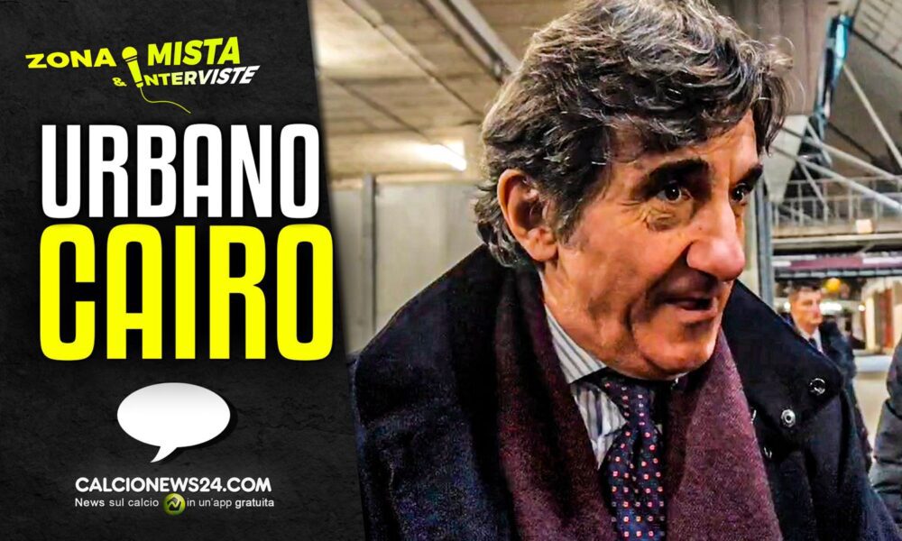 Torino, Cairo: «Derby di spirito, ecco cosa penso sull’espulsione di Vanoli. E sul mercato il Toro…» – VIDEO