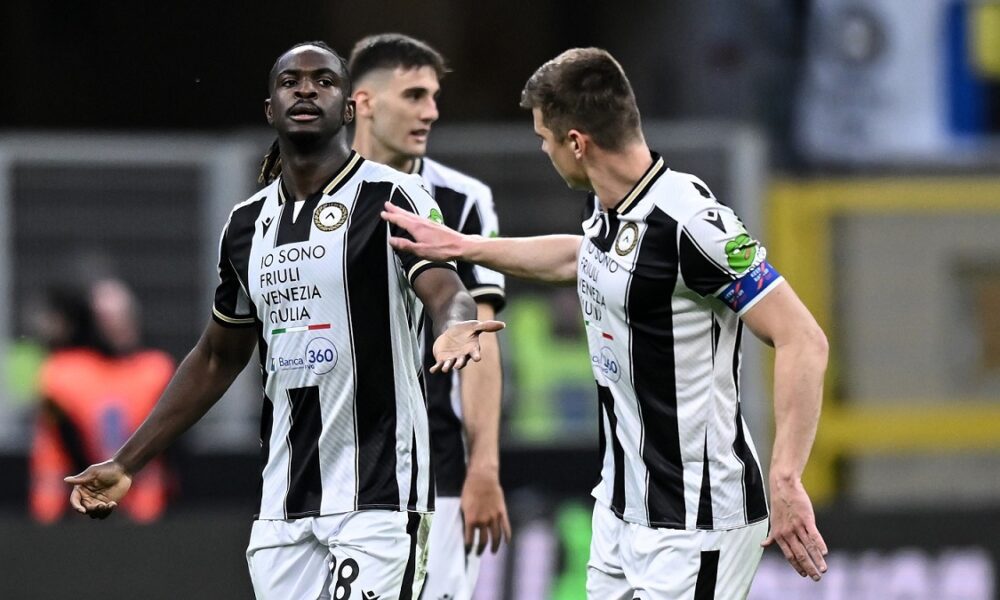 Udinese Lecce 3-2, partita pazza con i bianconeri che escono vincitori. Il racconto