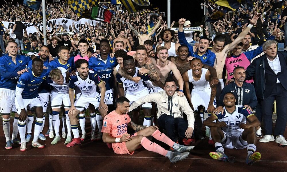 Verona Empoli crocevia salvezza: i veneti rimangono in Serie A, azzurri in Serie B