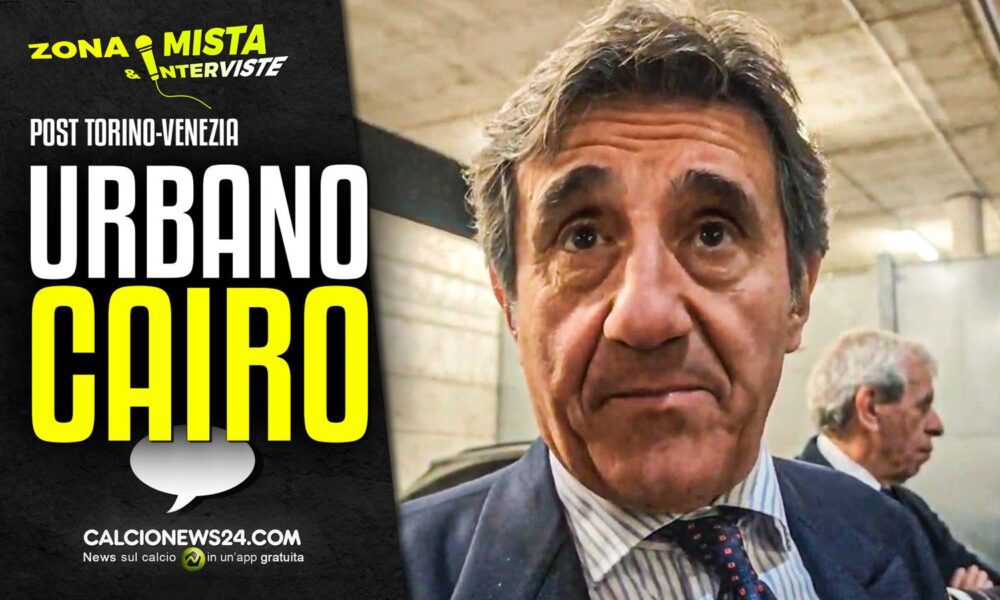 Torino, Cairo: «Vanoli sta bene, peccato per il primo tempo. Ricci e Elmas…» – VIDEO