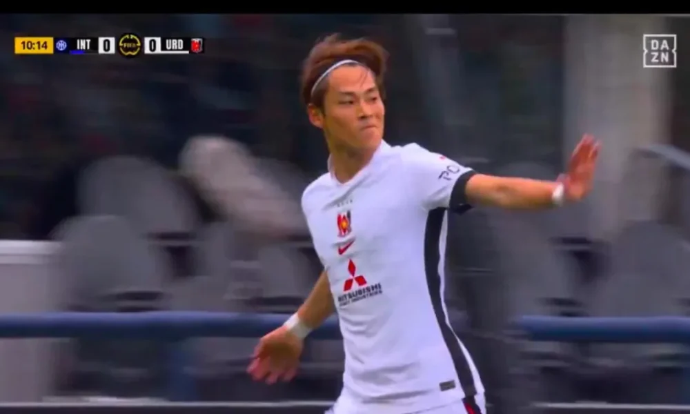 Inter Urawa Reds, l’autore del gol Watanabe nella storia: il suo è il primo gol di una squadra asiatica contro un’italiana al Mondiale per Club