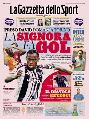Le prime pagine sportive nazionali – 3 luglio 34 la gazzetta dello sport 063950071