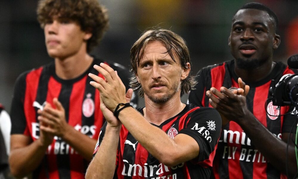 Modric Prossimo turno Serie A