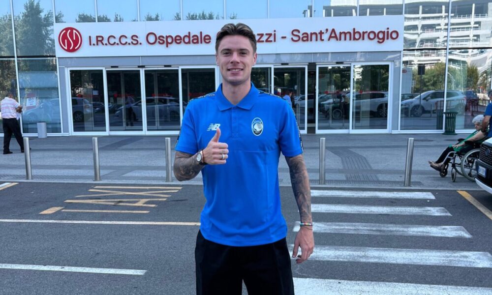 Zalewski-Atalanta, l’arrivo dell’esterno nerazzurro per le visite mediche – VIDEO